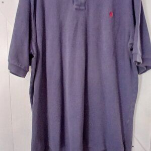 Purple Polo Collared T-Shirt XLT